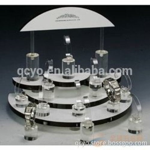 wholesale clear acrylic cosmetic & makeup display organizer with drawer